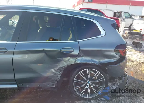 2023 BMW X3 Sdrive30I z USA, uszkodzony, nr VIN 5UX43DP05P9P31467